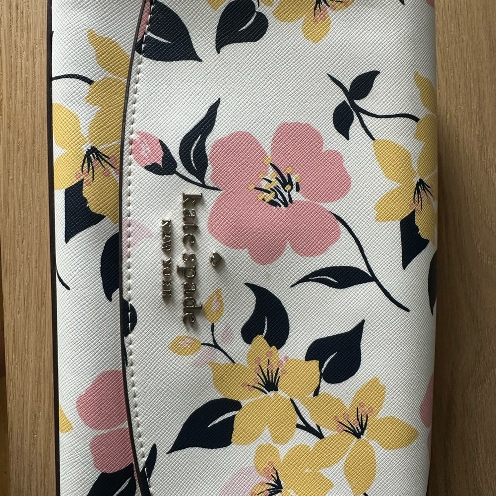 Kate Spade Carson Floral Crossbody - Pink, Yellow, Black